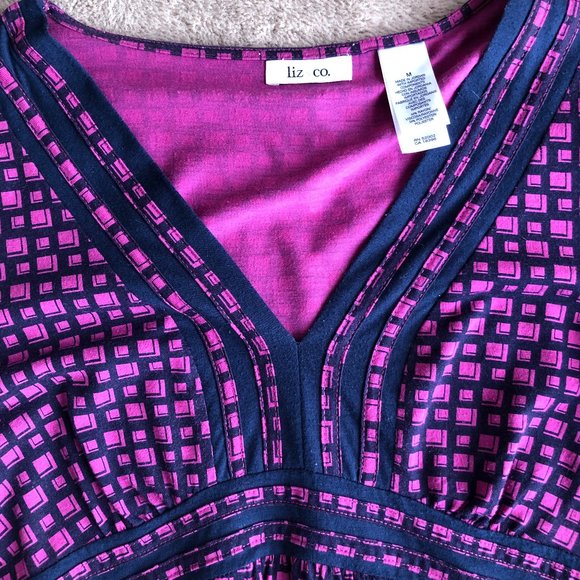 2/$15 Liz & Co Long-Sleeved Top - Picture 3 of 4